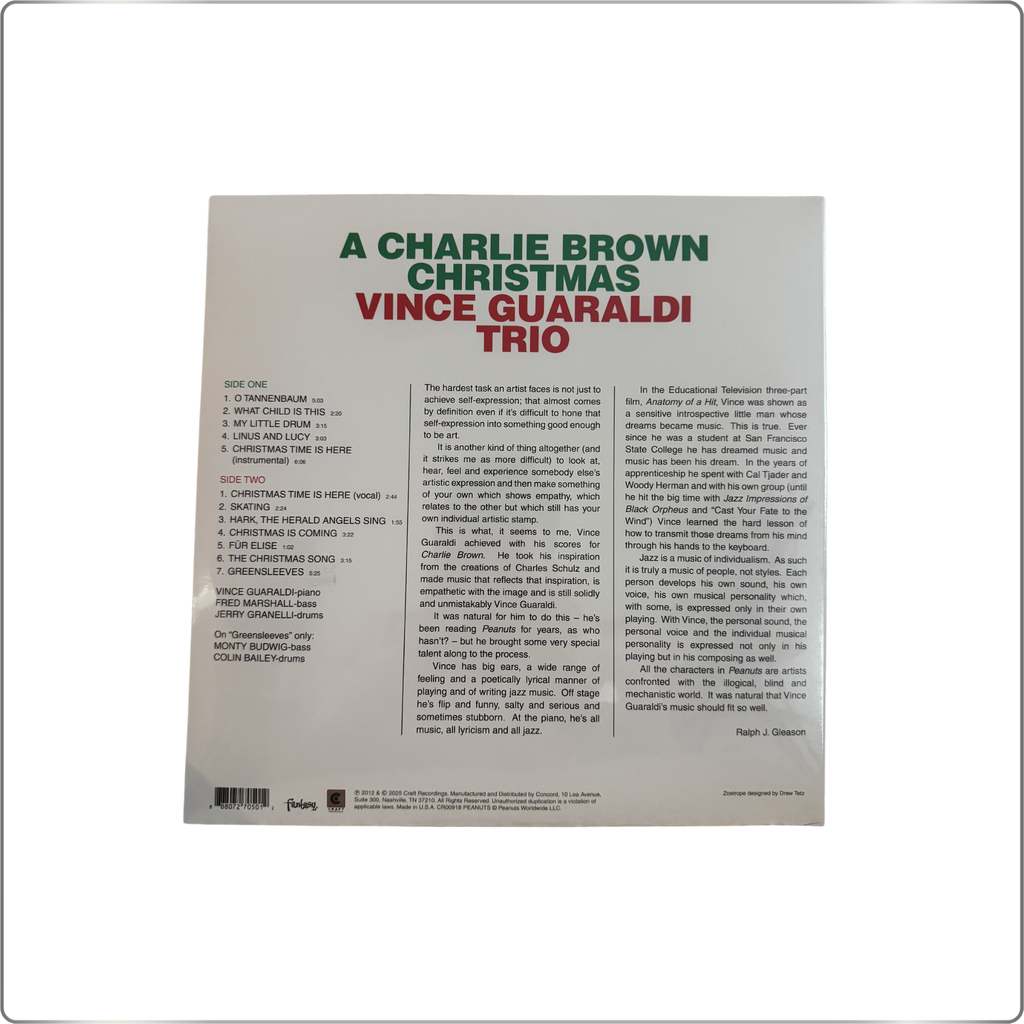 CHRISMAS A Charlie Brown Christmas <Limited Edition/Zoetrope Picture Vinyl>