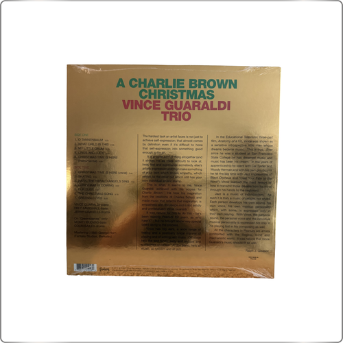 CHRISTMAS A Charlie Brown Christmas (Gold Foil Edition) <Limited Edition> EU version LP