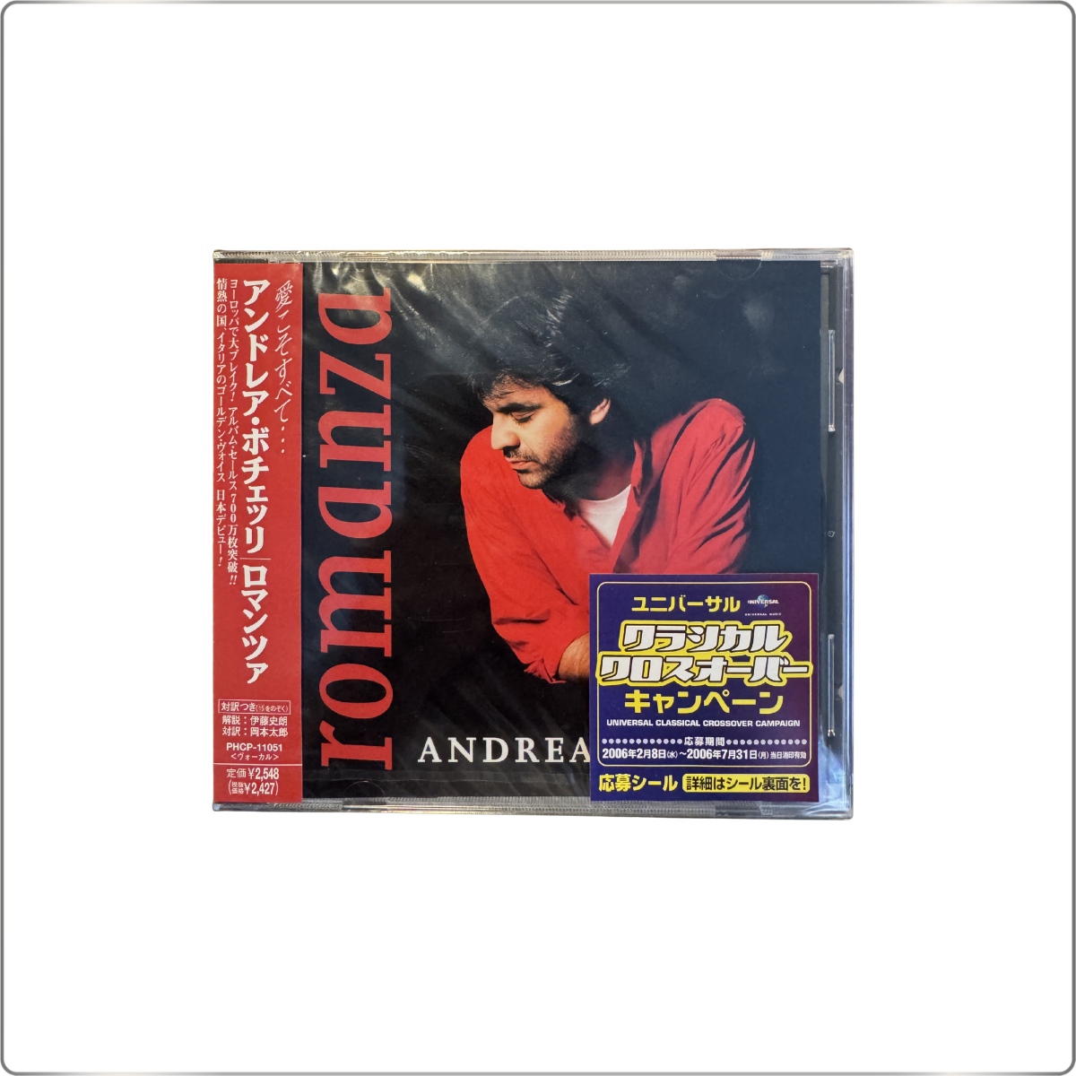 CLASSICAL Andrea Bocelli Album Romanza First Press CD