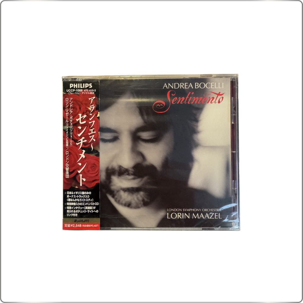 CLASSICAL Archive  Andrea Bocelli Album Sentimento First Press CD
