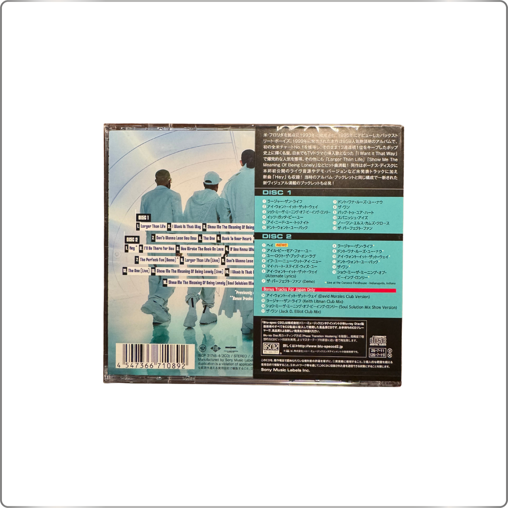 POP Backstreet Boys Millennium ~25th Anniversary Edition~|Japanese Blu-spec CD2