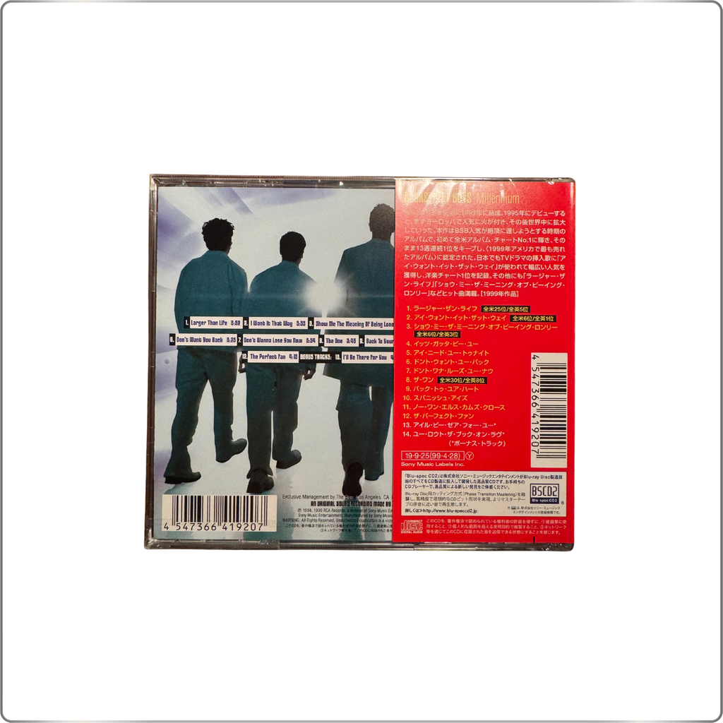 POP Backstreet Boys Millennium| Japanese Blu-spec CD2
