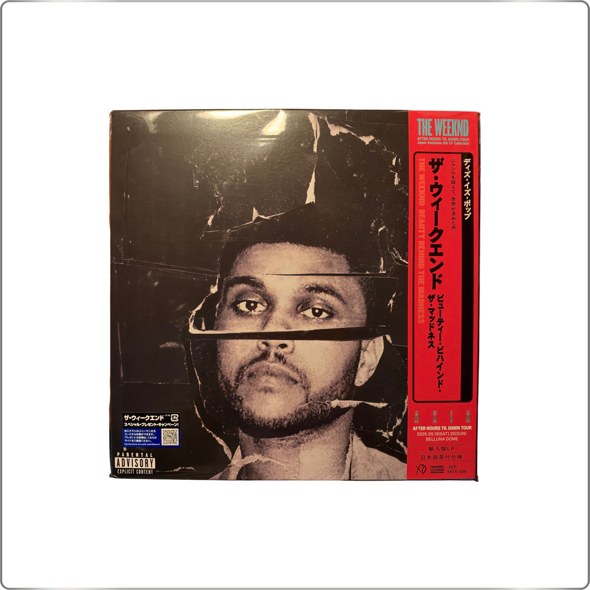 POP The Weeknd [Limited Edition with Japanese Obi Strip] Beauty Behind the Madness <Online Exclusive>|US version LP