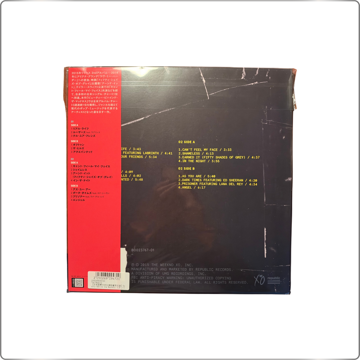 POP The Weeknd [Limited Edition with Japanese Obi Strip] Beauty Behind the Madness <Online Exclusive>|US version LP