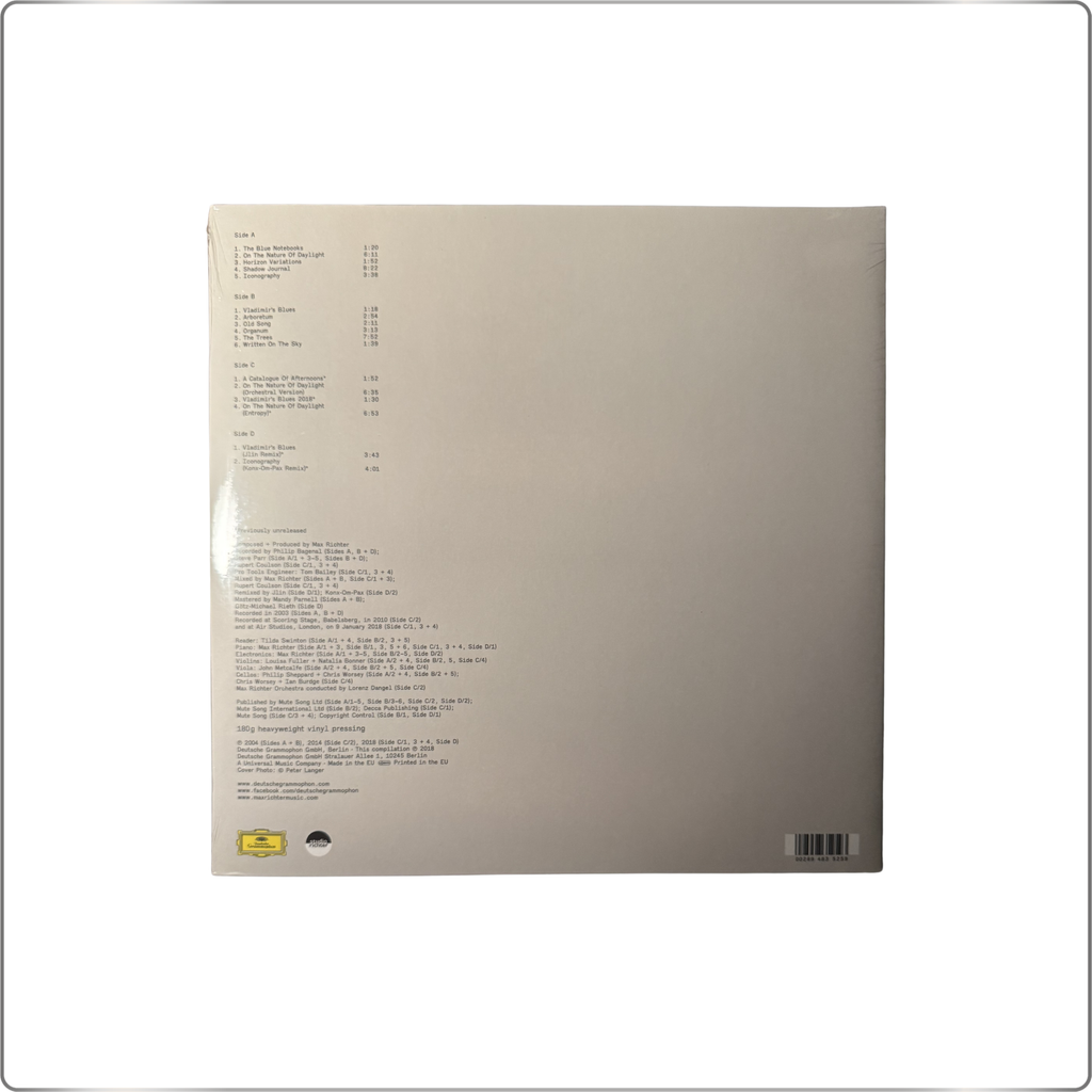 CLASSICAL Max Richter The Blue Notebooks 15 Years EU version LP
