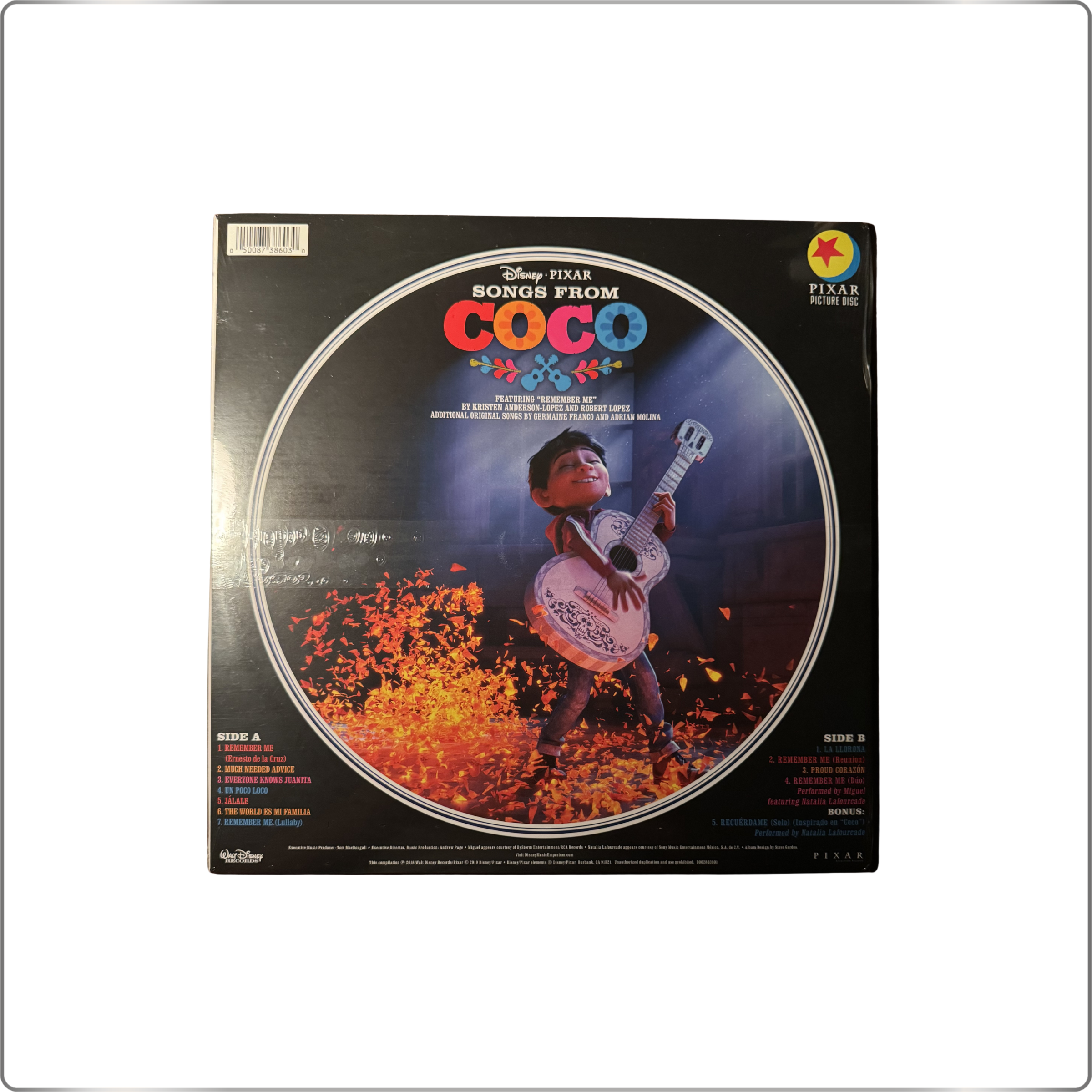 SOUNDTRACK Songs from Coco (Original Motion Picture Soundtrack) EU version LP