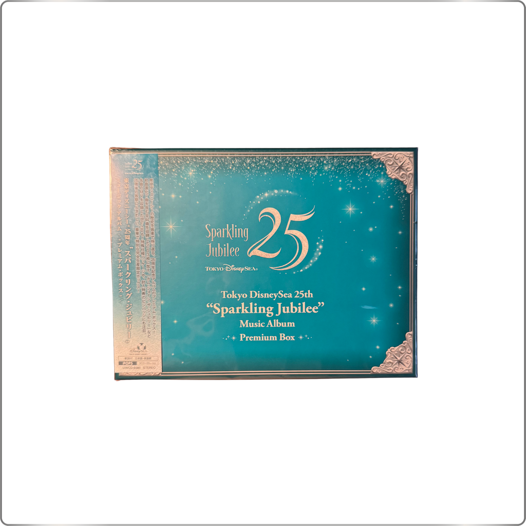 SOUNDTRACK Tokyo DisneySea 25th Anniversary Sparkling Jubilee Music Album Premium Box [3CD + Blu-ray Disc + Pin Badge] <Limited Edition>