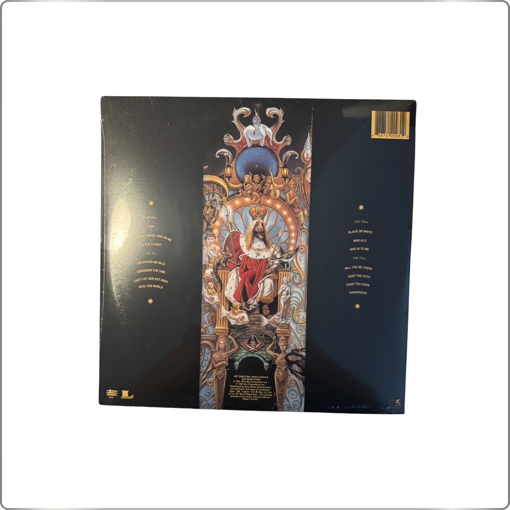 POP Michael Jackson Dangerous limited edition EU version LP