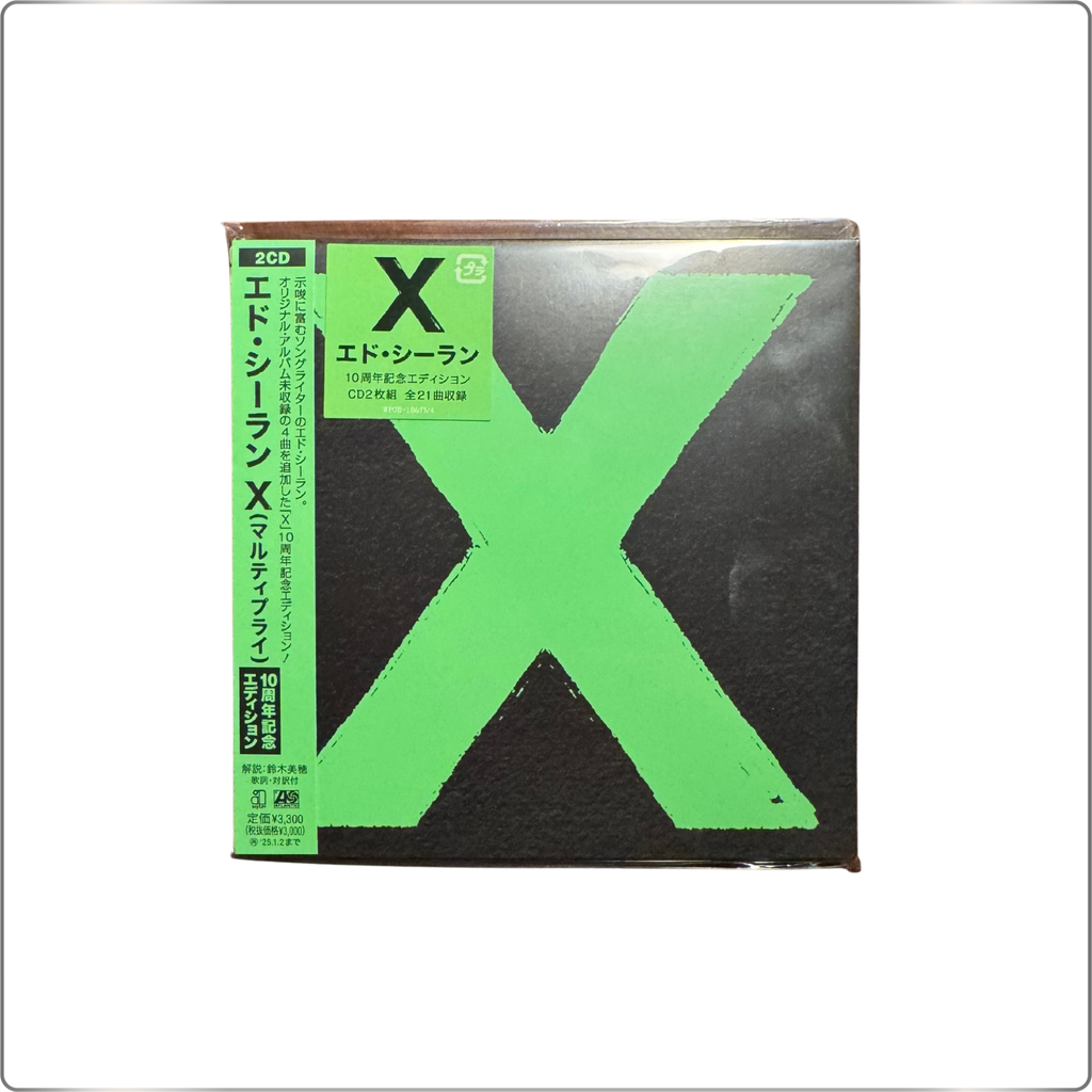 POP Ed Sheeran X (Multiply) 10th Anniversary Edition|Japan pressed CD