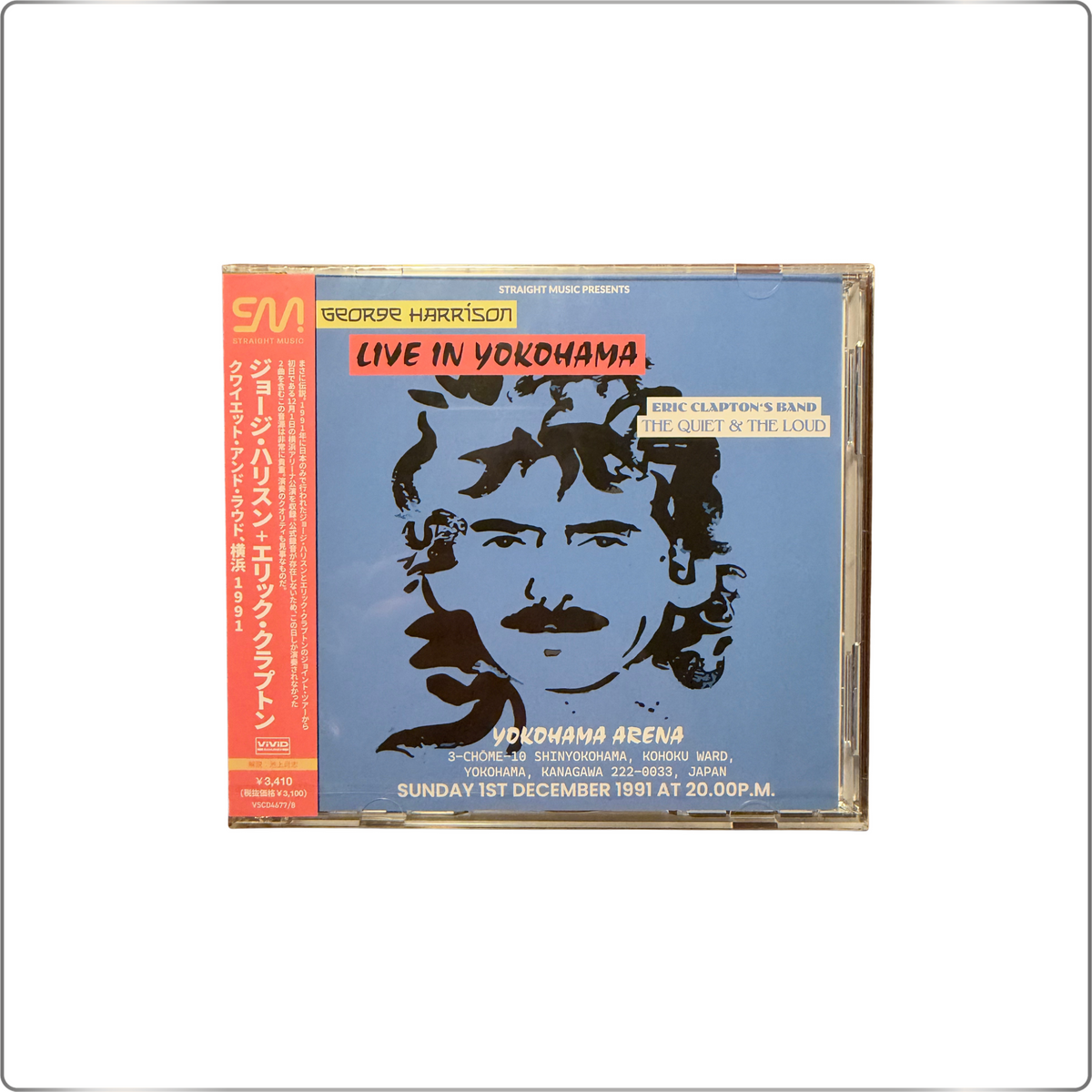 ROCK George Harrison, Eric Clapton Quiet and Loud, Yokohama, 1991|Japan made CD