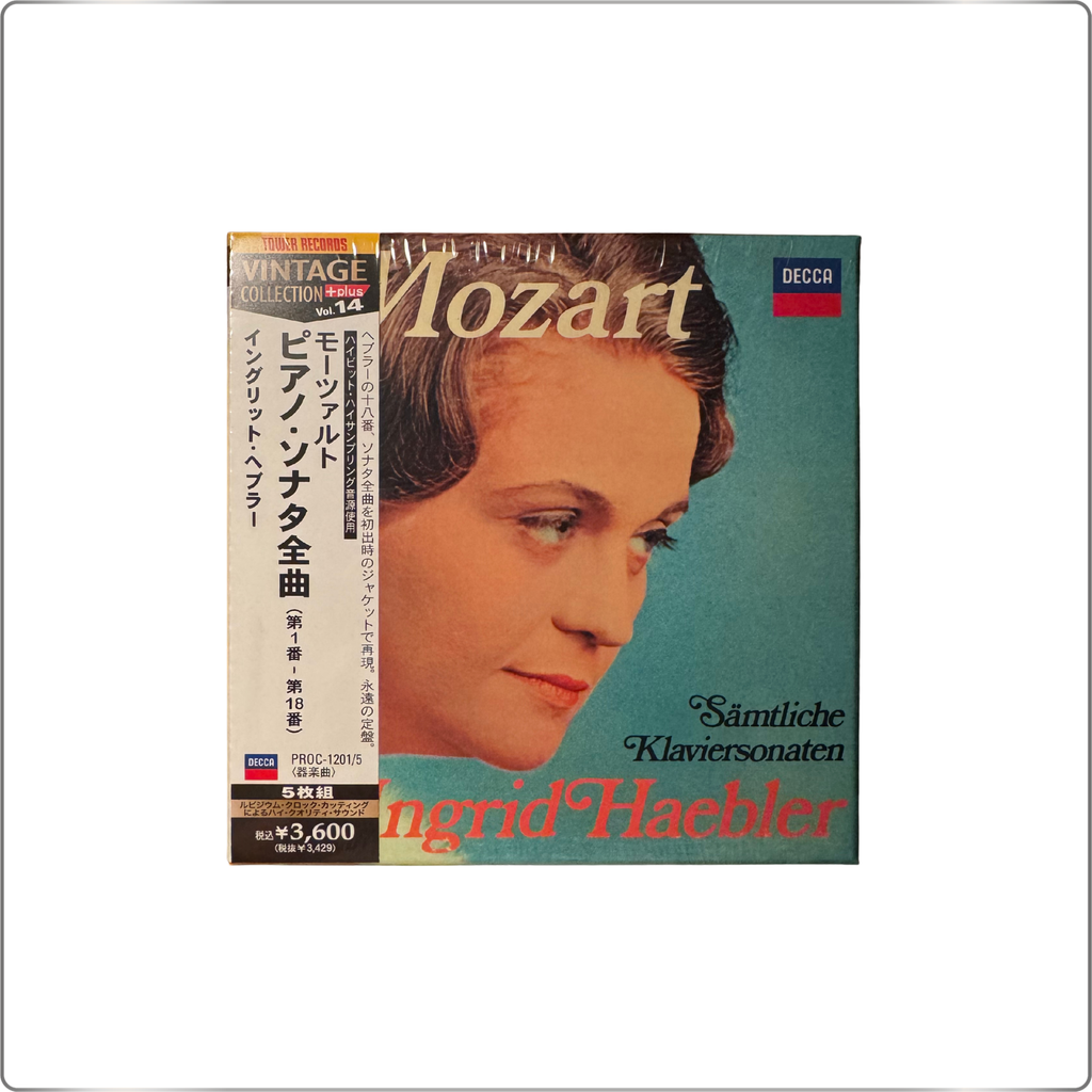 CLASSICAL Ingrid Hebler Mozart: Complete Piano Sonatas (Nos. 1-18) <Tower Records Exclusive>|Japan made CD