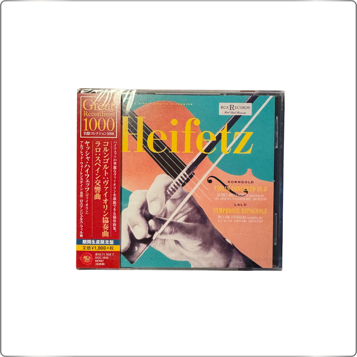 CLASSICAL Jascha Heifetz Korngold: Violin Concerto, Lalo: Symphonie espagnole (Limited Edition)