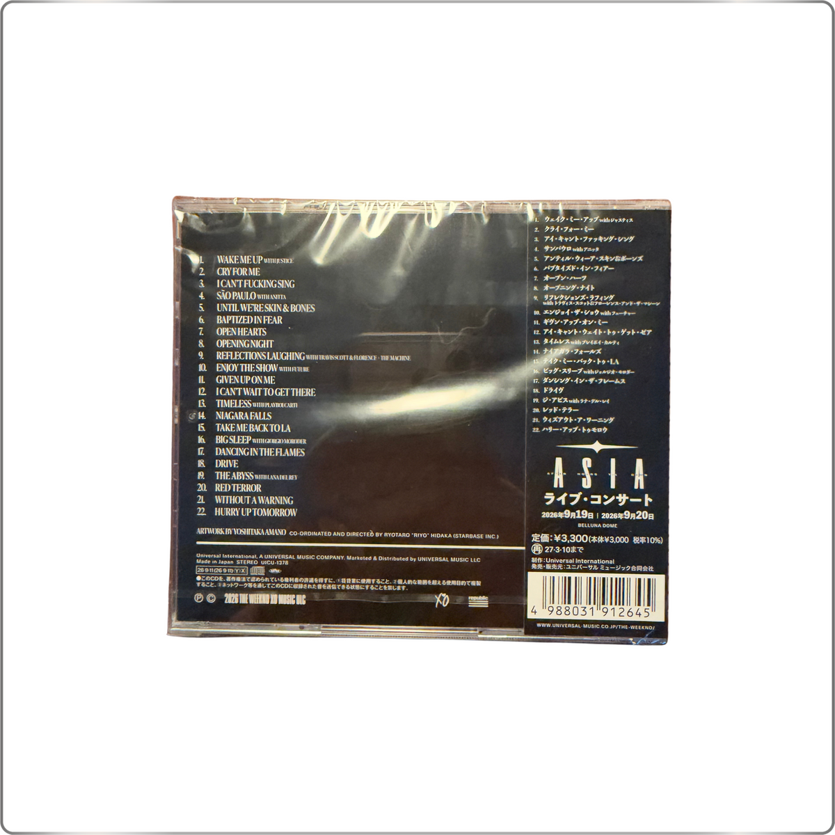 POP The weeknd Hurry Up Tomorrow (AFTER HOURS TIL DAWN COLLECTION)|Japan made CD