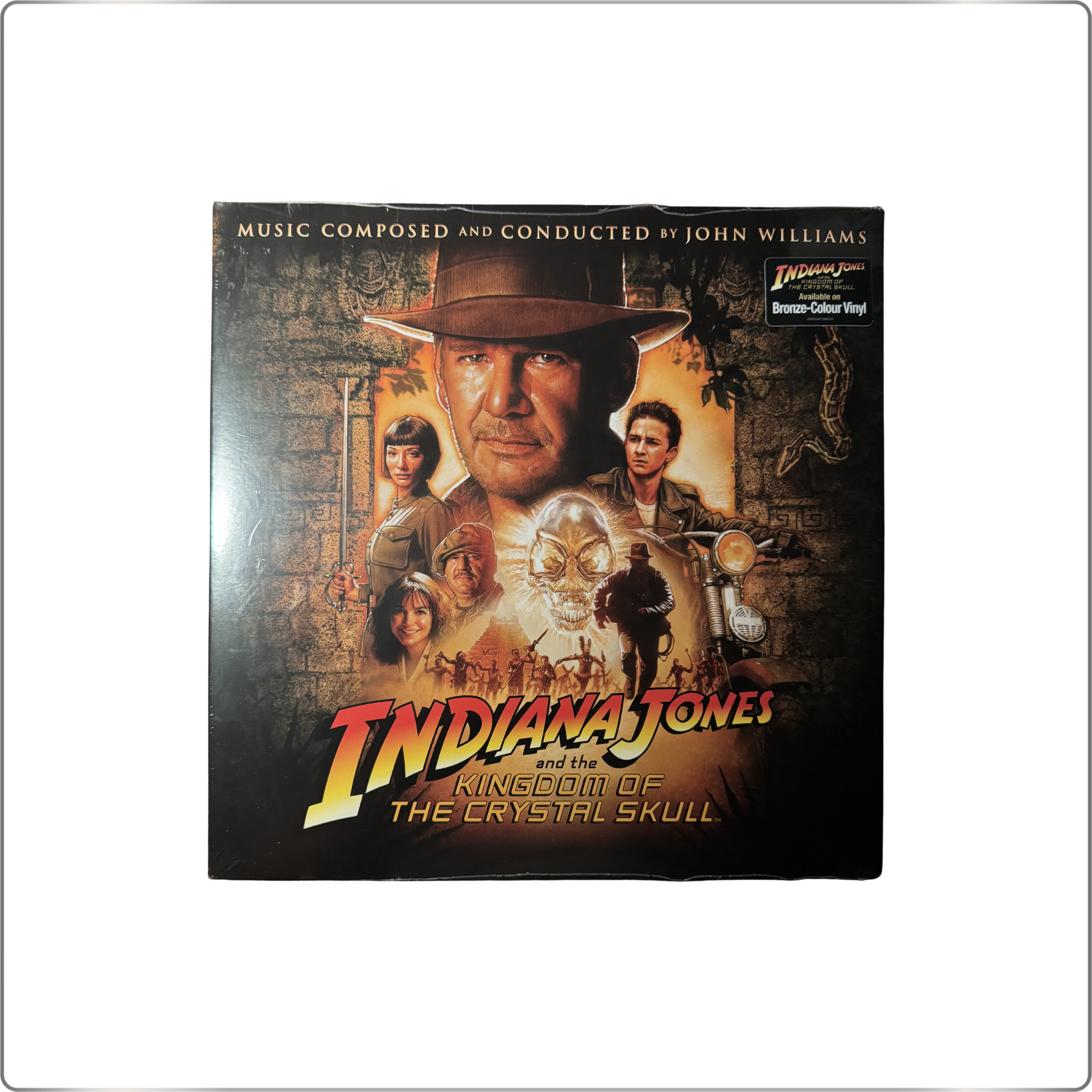 SOUNDTRACK John Williams Indiana Jones and the Kingdom of the Crystal Skull Bronze colored LP EU version