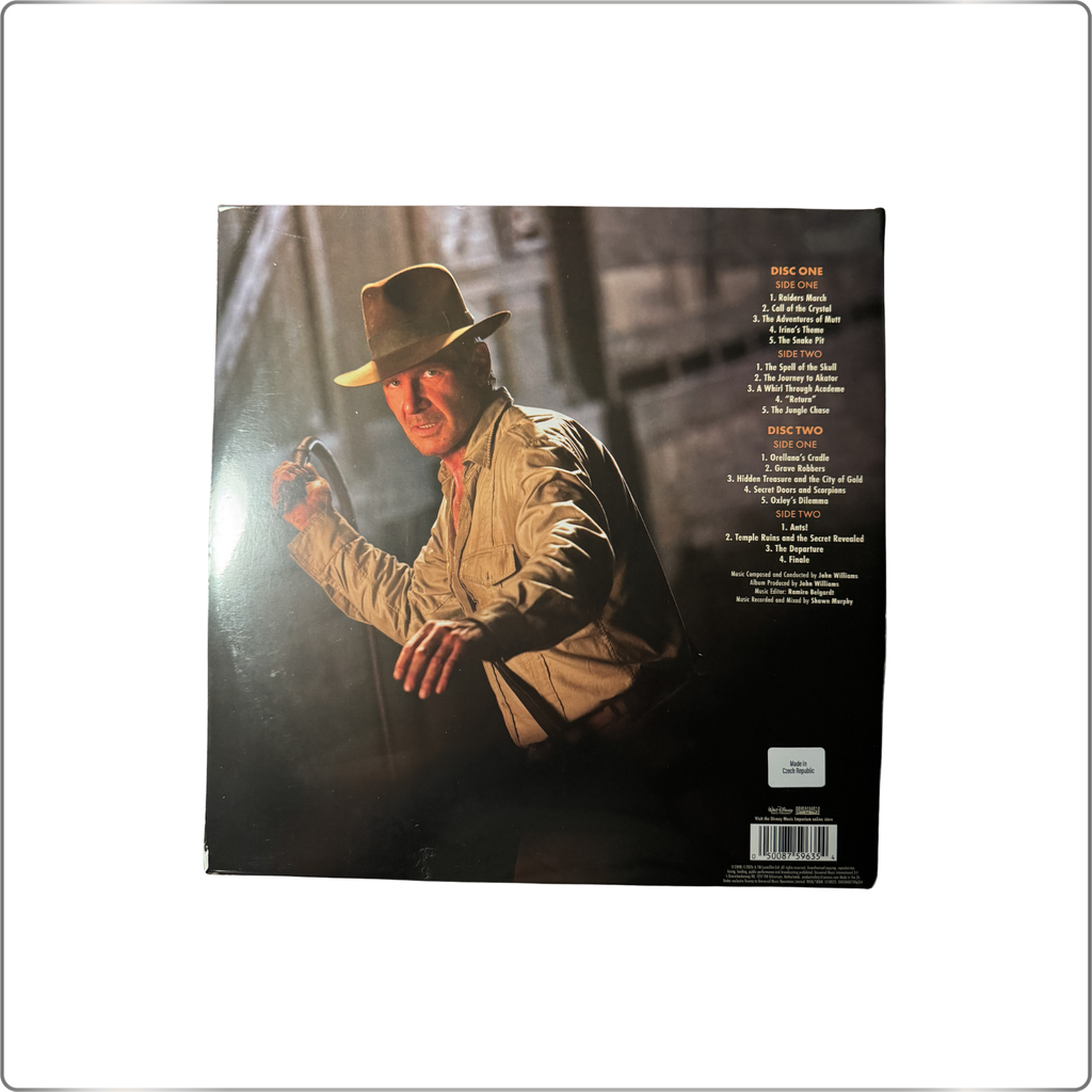 SOUNDTRACK John Williams Indiana Jones and the Kingdom of the Crystal Skull Bronze colored LP EU version