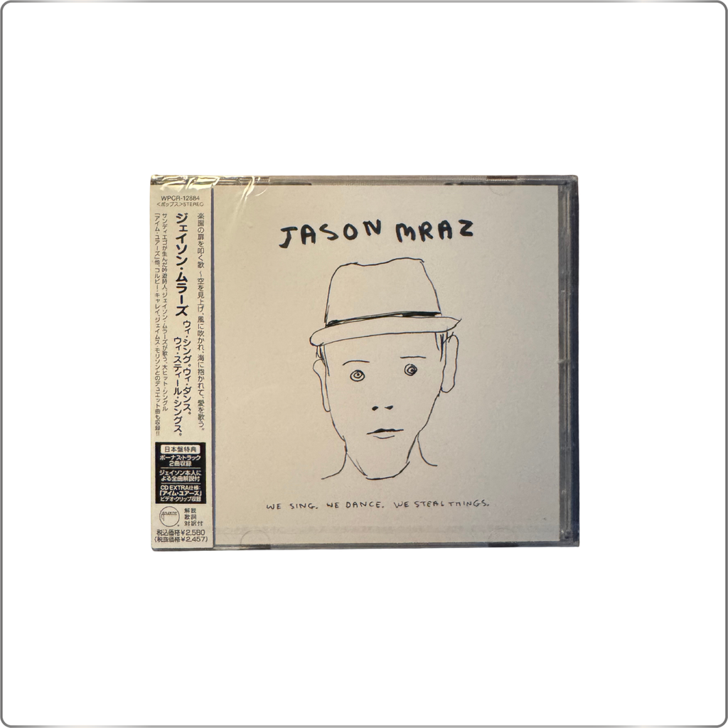 POP Jason Mraz We Sing, We Dance, We Steal Things|Japanese made CD