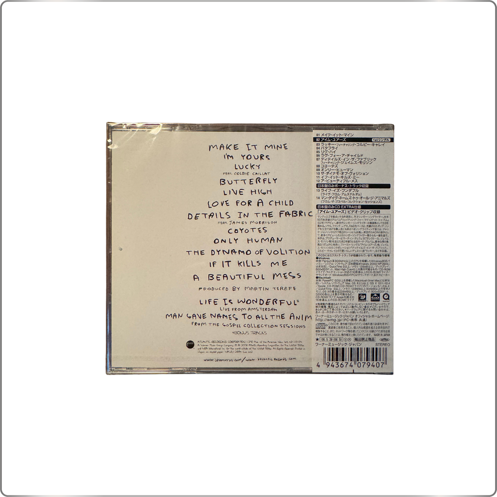 POP Jason Mraz We Sing, We Dance, We Steal Things|Japanese made CD