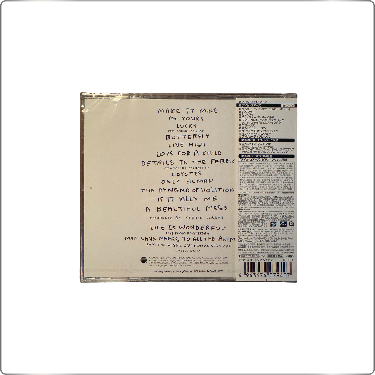 POP Jason Mraz We Sing, We Dance, We Steal Things|Japanese made CD