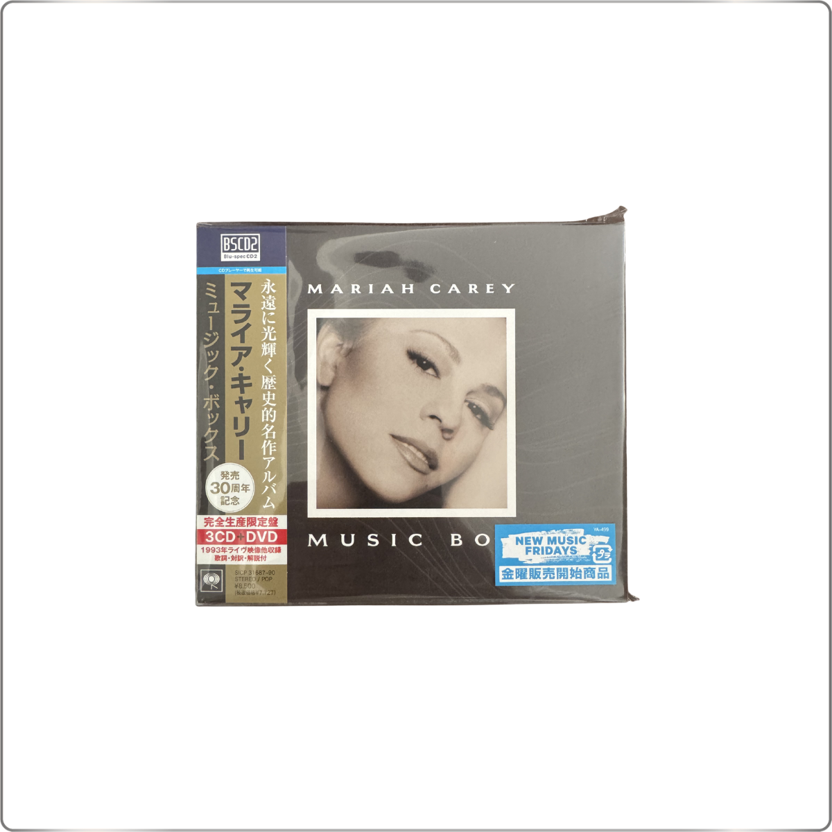 POP Mariah Carey Music Box 30th Anniversary Limited Edition  3Blu-spec CD+DVD
