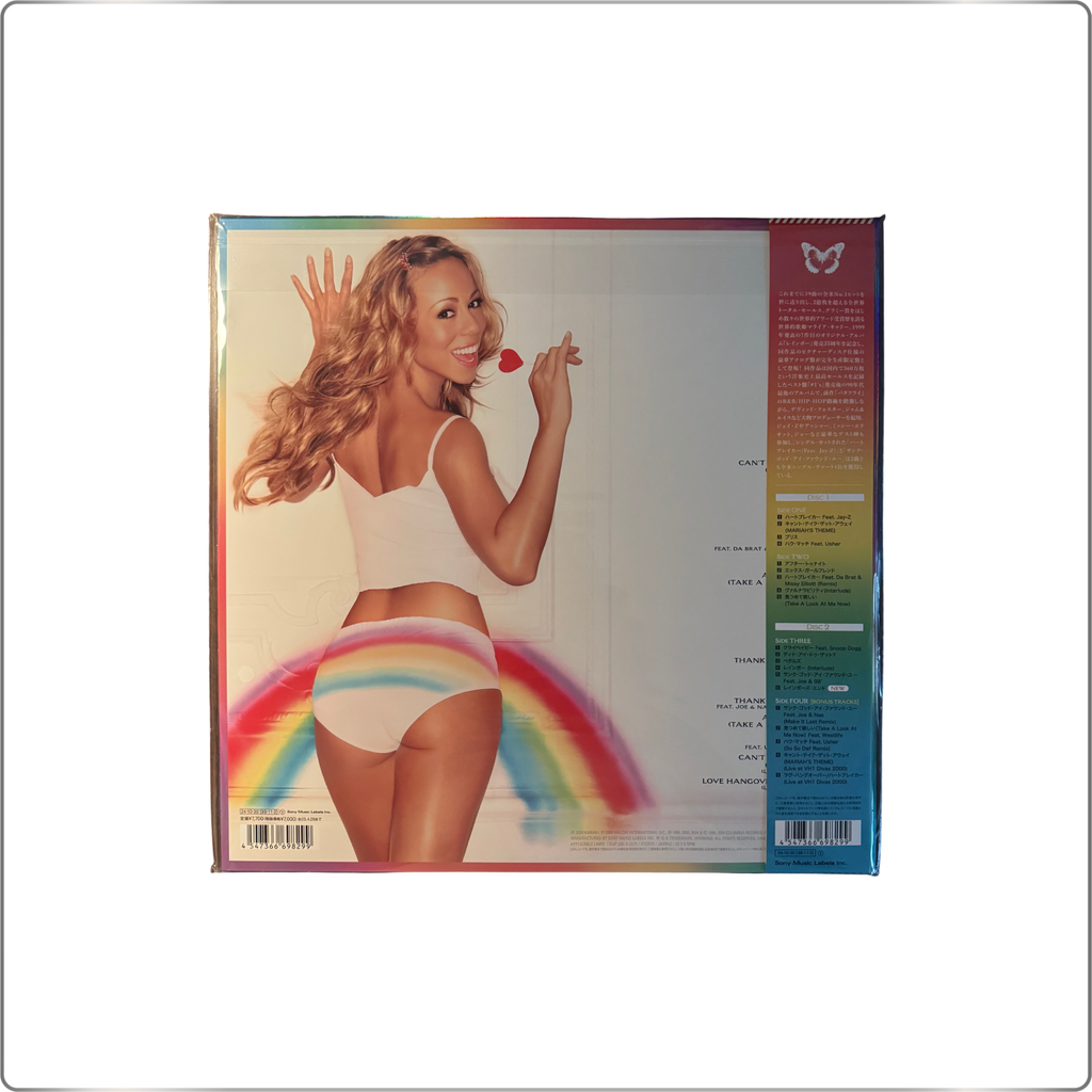 POP Mariah Carey Rainbow 25th Anniversary <Limited Edition/Color Vinyl Rainbow Color>