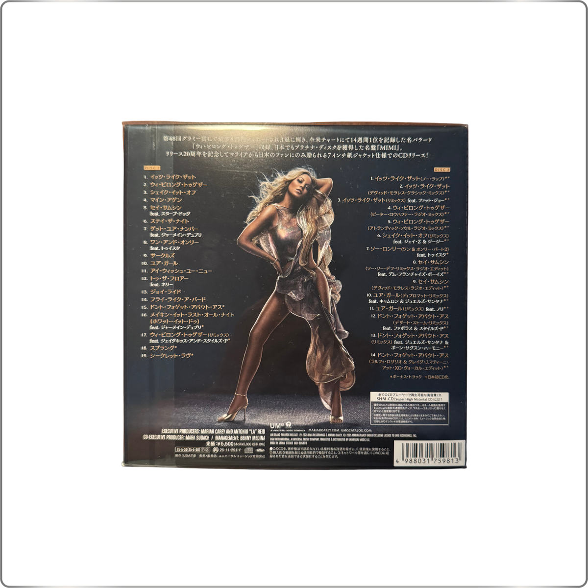POP Mariah Carey MIMI Deluxe Edition [2SHM-CD + Photocard] <Limited Edition>