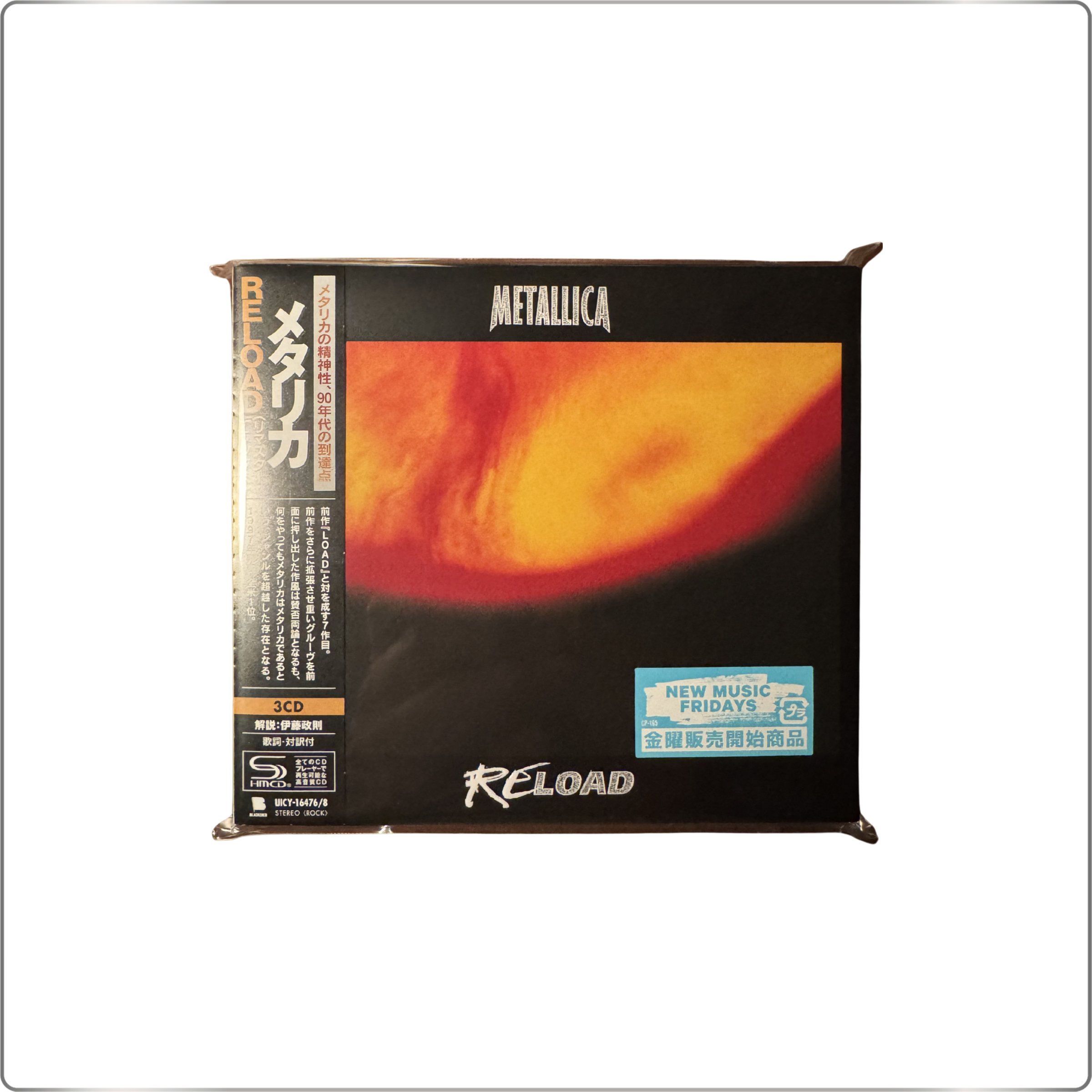 ROCK Metallica RELOAD (Remastered Deluxe edition) Japan-made SHM-CD