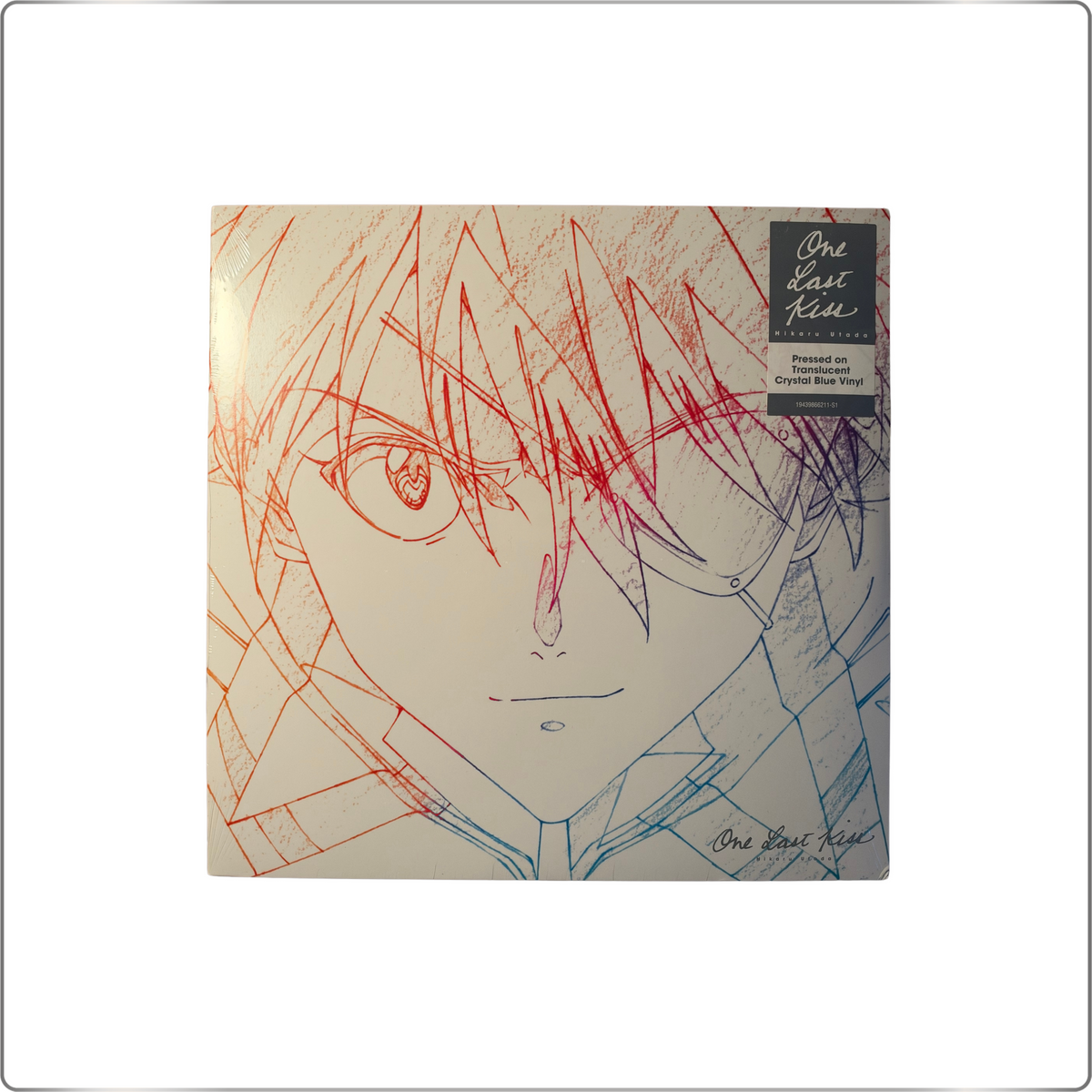 J-POP Utada Hikaru 宇多田光 One Last Kiss <Blue Vinyl>| EU version LP