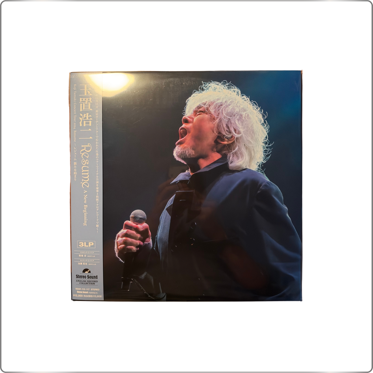 J-POP Koji Tamaki Concert Tour 2024 Resume ~Resume: A New Beginning <Limited Edition>|Japanese LP