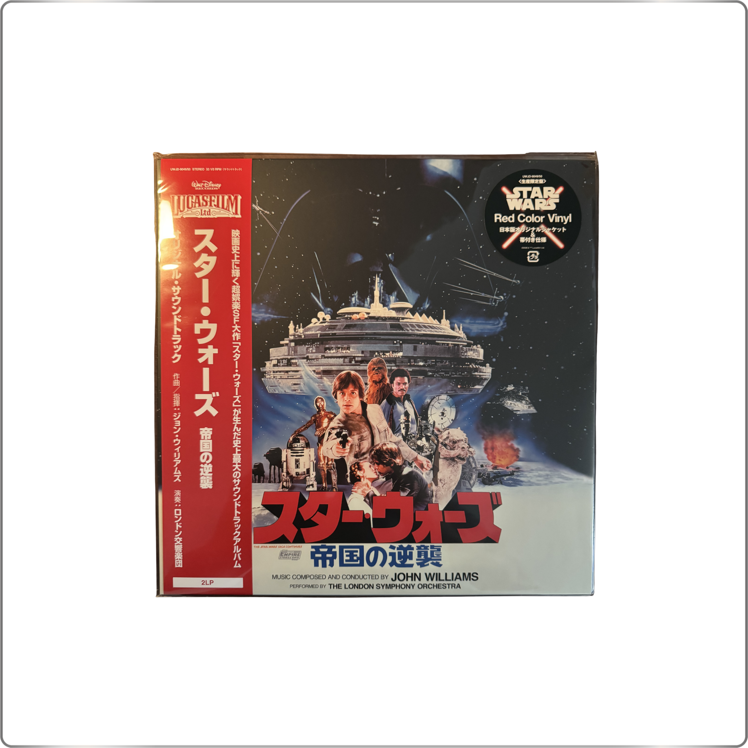 SOUNDTRACK Star Wars: The Empire Strikes Back Original Soundtrack <Limited Edition/Red Colored Vinyl> LP