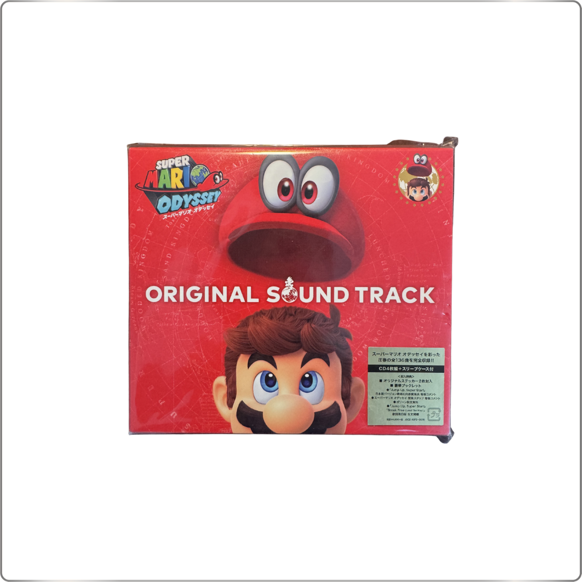 SOUNDTRACK Super Mario Odyssey game music BMG CD