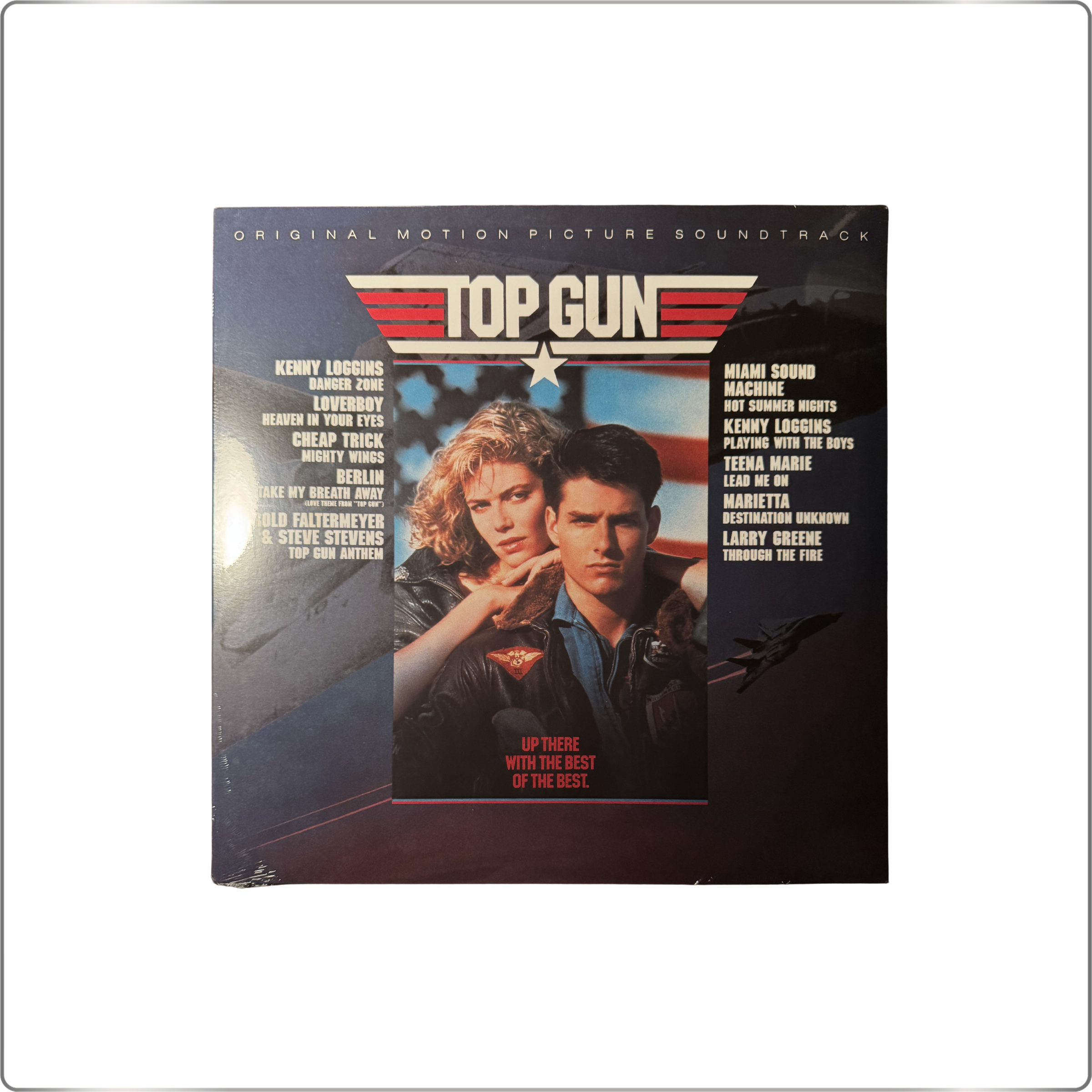 SOUNDTRACK Top Gun original motion picture (Limited Edition) EU version LP