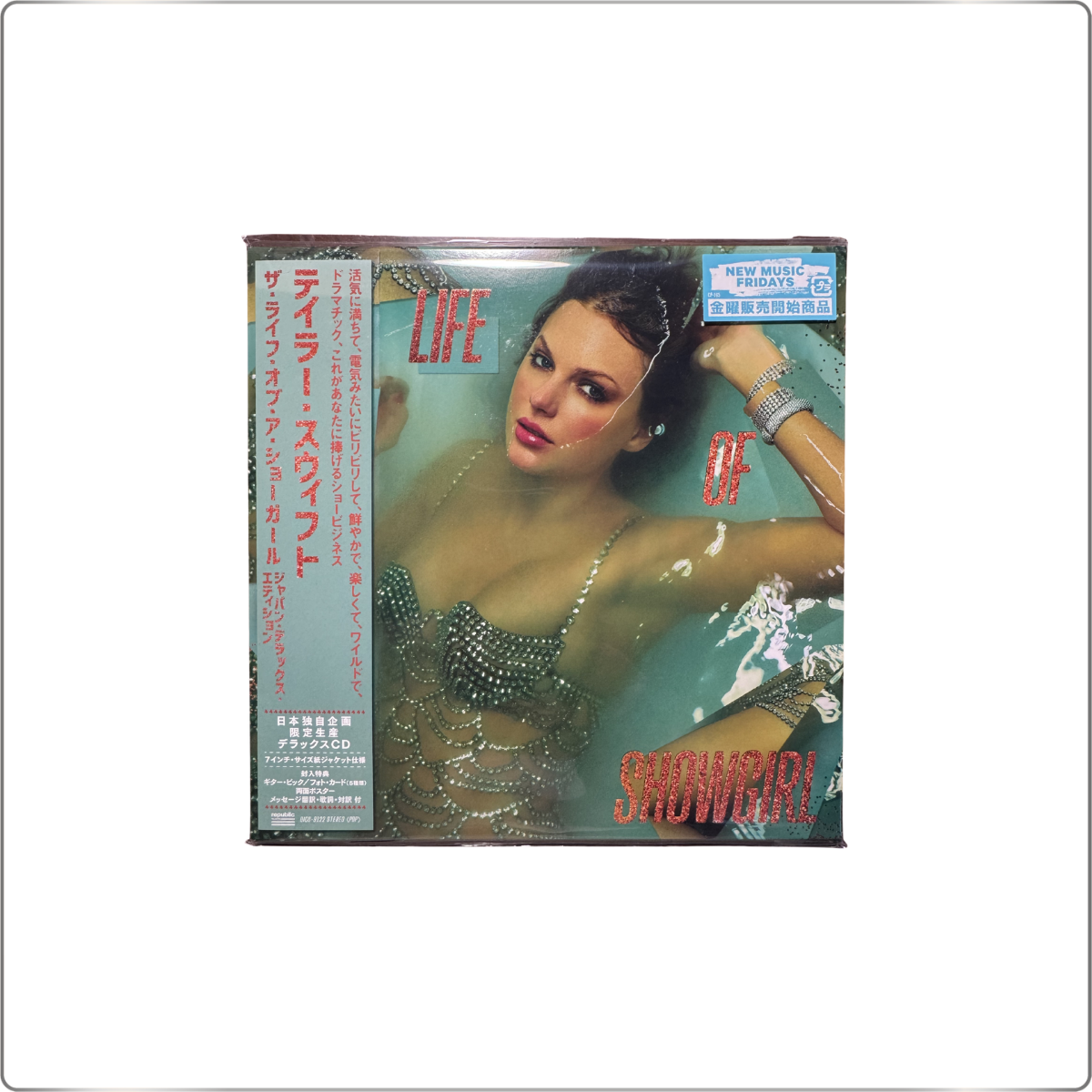POP Taylor Swift The Life of a Showgirl Deluxe Edition EP Size CD