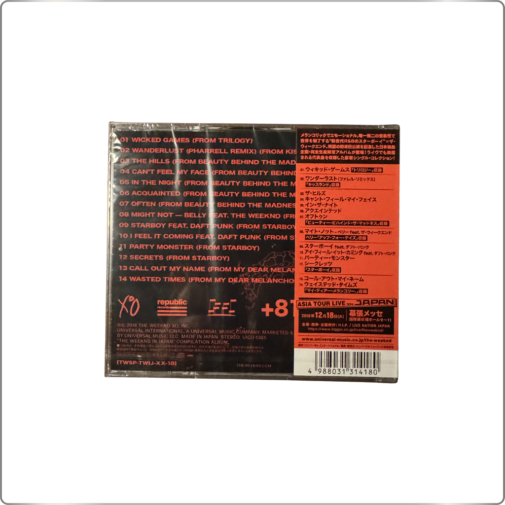 POP The Weeknd in Japan (Singles Collection) <Limited Edition>