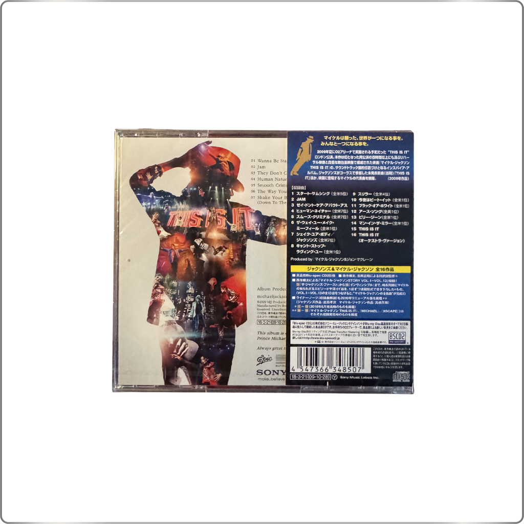 POP Michael Jackson THIS IS IT|Japan-made Blu-spec CD2