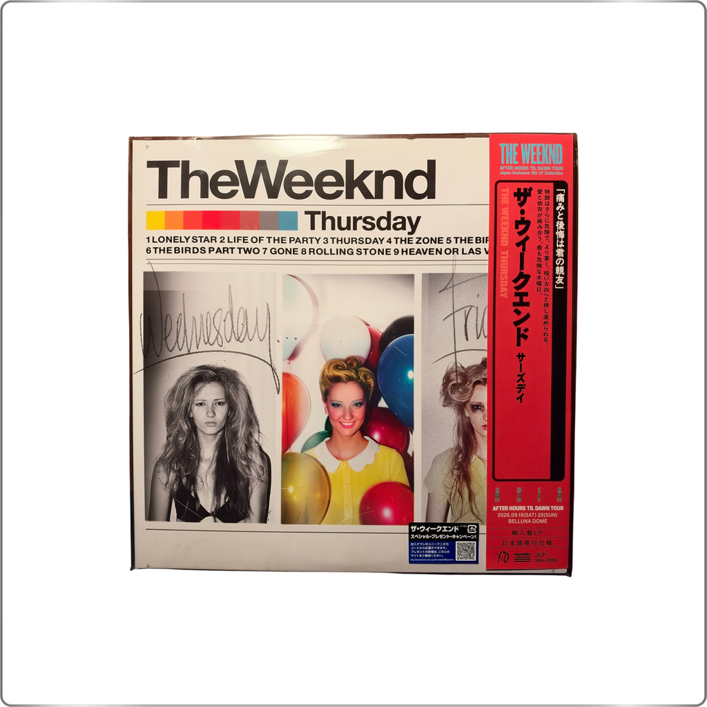 POP The weeknd [Limited Edition with Japanese Obi Strip] Thursday <Online Exclusive>| US version LP