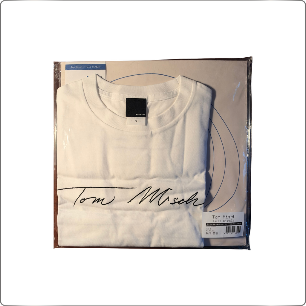 ROCK Tom Misch Full Circle [LP + T-shirt (S)] <Limited Edition / Japanese Obi / Liner Notes Included / Blue Vinyl>|EU version LP