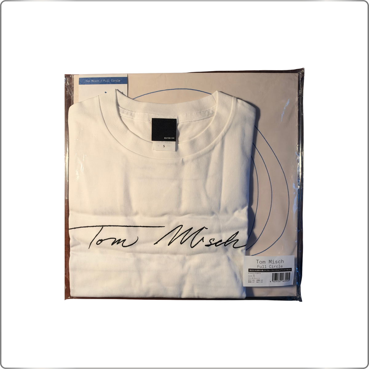 ROCK Tom Misch Full Circle [LP + T-shirt (S)] <Limited Edition / Japanese Obi / Liner Notes Included / Blue Vinyl>|EU version LP