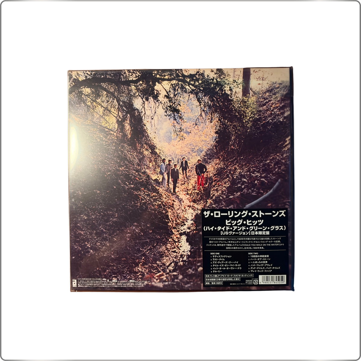 ROCK The Rolling Stones Big Hits (High Tide and Green Grass) [US Version] <Limited Edition>|Japan made LP
